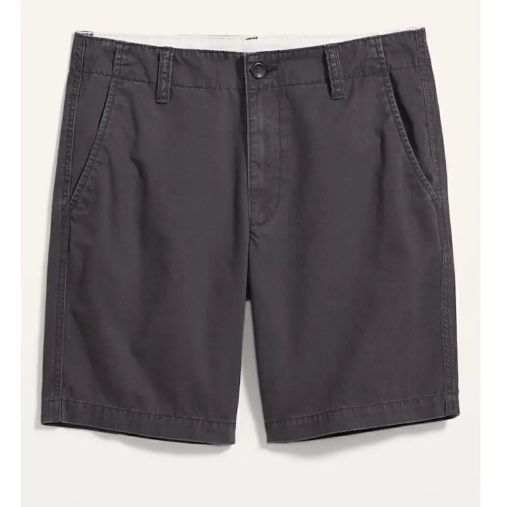 Old Navy Men’s Straight Lived-in Khaki Non-stretch Shorts 10” Size 42